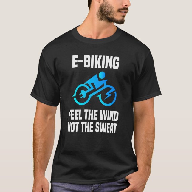 Camiseta E Bicicleta Elétrica E Biker (Frente)