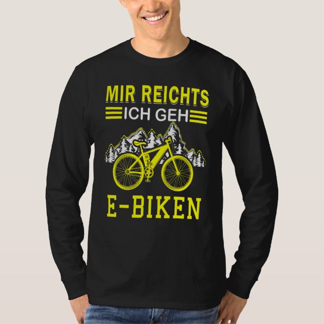 Camiseta E Bike Electric Bicycle Mtb Mountain Bike Auxiliar (Frente)