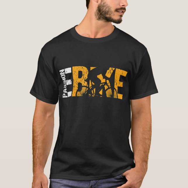 Camiseta E-Bike Electric Bicycle Pedelec Gift (Frente)