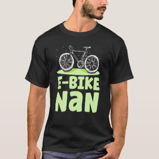 Camiseta E Bike Nan Ciclista Biker Biking Electric Avó G