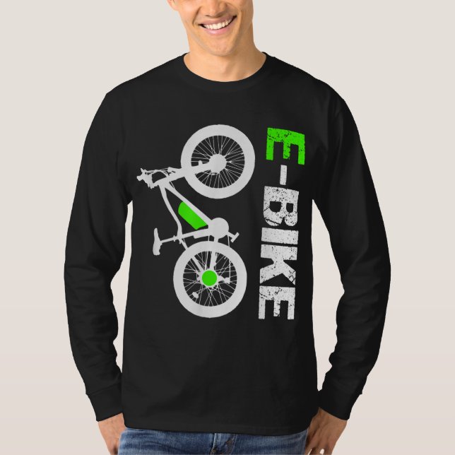 Camiseta E-Bike - Presente de bicicleta elétrica Legal (Frente)