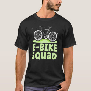 Camiseta E Bike Squad Electric Bikist Biking