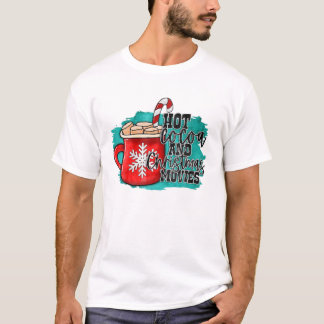 Camiseta E biscoitos de Natal