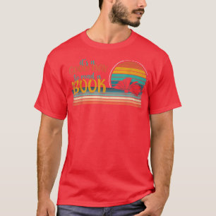 Camiseta É Bom Dia Ler Biblioteca De Diversão De Livro Lend