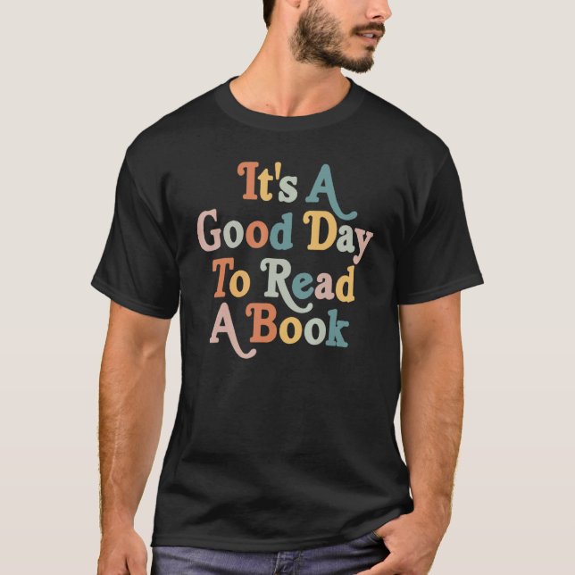 Camiseta É Bom Dia Ler Biblioteca De Livros Lendo 17 (Frente)