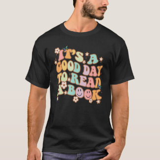 Camiseta É Bom Dia Ler Biblioteca De Livros Lendo 5