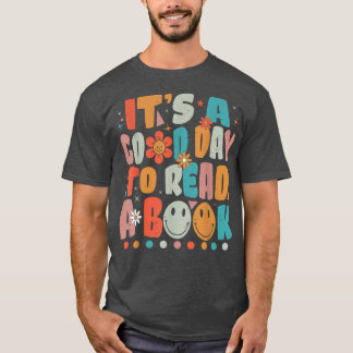 Camiseta É Bom Dia Ler Biblioteca Engraçada De Livro Lendo