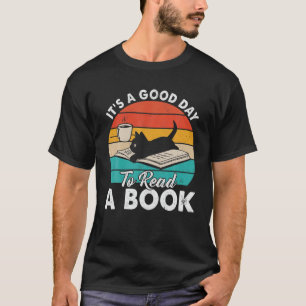 Camiseta É Bom Dia Ler Biblioteca Engraçada De Livro Lendo