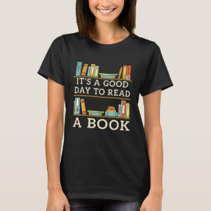 Camiseta É Bom Dia Ler Cachorro De Livro Re Bibliófilo