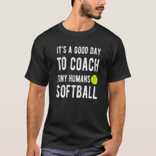 Camiseta É Bom Dia Treinar Pequenos Humanos Crianças de Sof