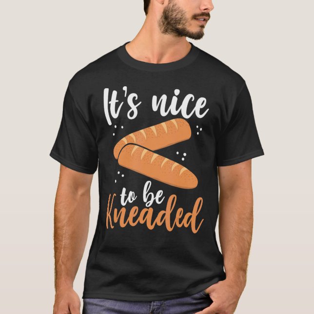 Camiseta É Bom Ser Beija Pão De Pão (Frente)