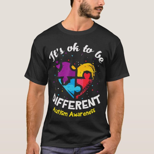 Camiseta É bom ser diferente (Frente)