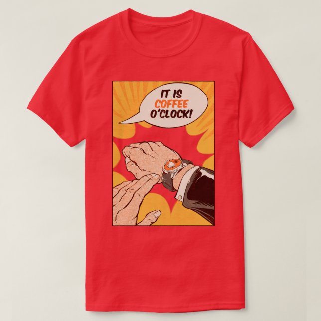 Camiseta É café (Frente do Design)