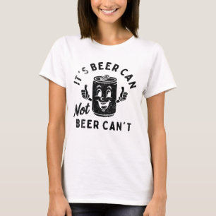 Camiseta É Cerveja não pode Cerveja não é um Bebendo engraç