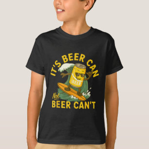 Camiseta É Cerveja não pode surfar no verão B