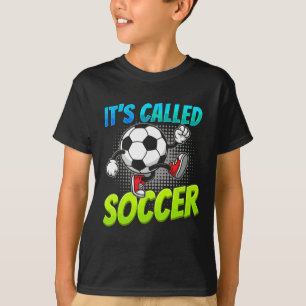Camiseta É chamado futebol Desenho engraçado estilo graffit