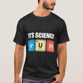 Camiseta É Ciência Cara - Tabela Periódica de Química Diver