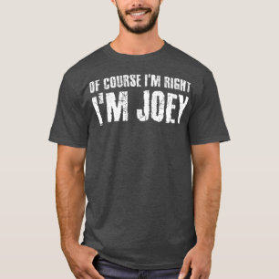 Camiseta É CLARO QUE EU TENHO DIREITO, EU JOEY Engraçado