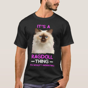 Camiseta É Coisa de Ragdoll Gato