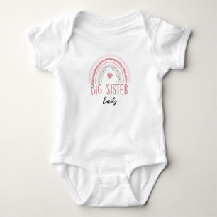 Camiseta e Colete Big Sister Little Sister - Match
