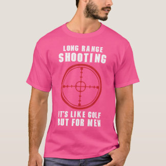 Camiseta É Como Golfe, Mas Para Homens Arma