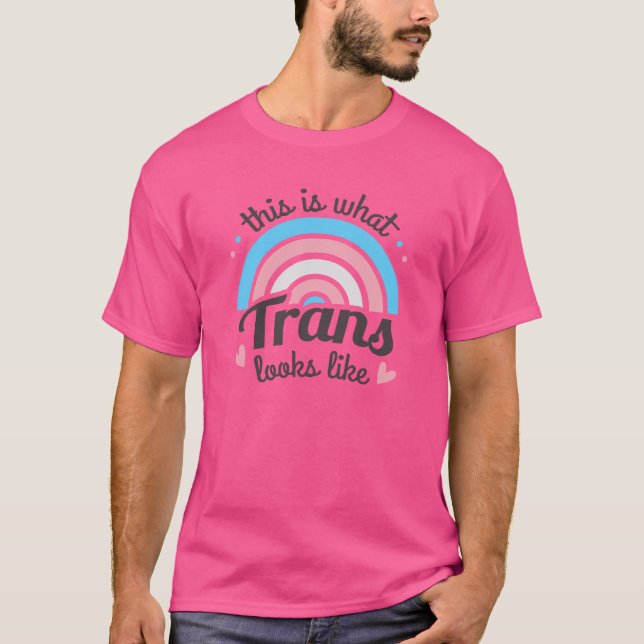 Camiseta É Como o Trans Parece (Frente)