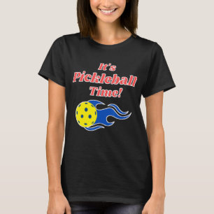 Camiseta É competição de picleball Time Pickleball