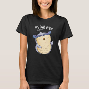 Camiseta É Coruja Boa Ave Engraçada Pun Escuro BG