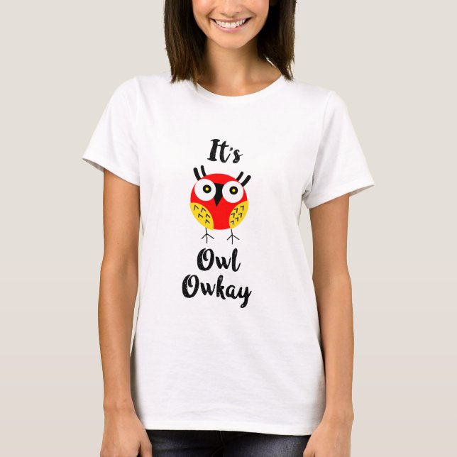 Camiseta É coruja owkay (Frente)