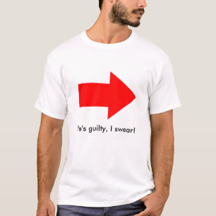 Camiseta É culpado, eu juro!