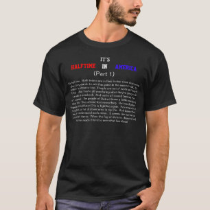 CAMISETA É DE MEIO EXPEDIENTE EM AMÉRICA