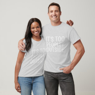 Camiseta É DEMASIADO PESSOAL FORA DE T-shirts Engraçadas