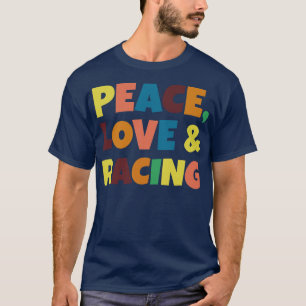 Camiseta e Design de retro de corrida