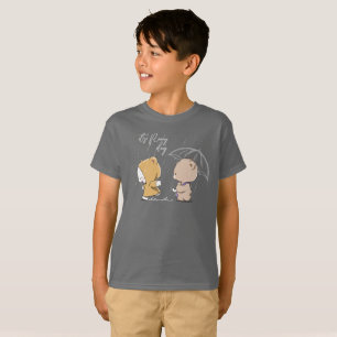 Camiseta É dia chuvoso Criança