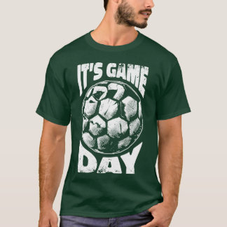 Camiseta É dia de jogo amigos engraçado