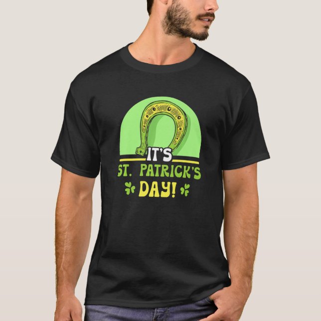 Camiseta É Dia de São Patrício Irlanda Dia de São Patrício  (Frente)