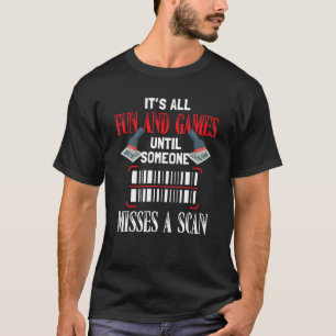 Camiseta É divertido e jogos até que alguém perca uma digit