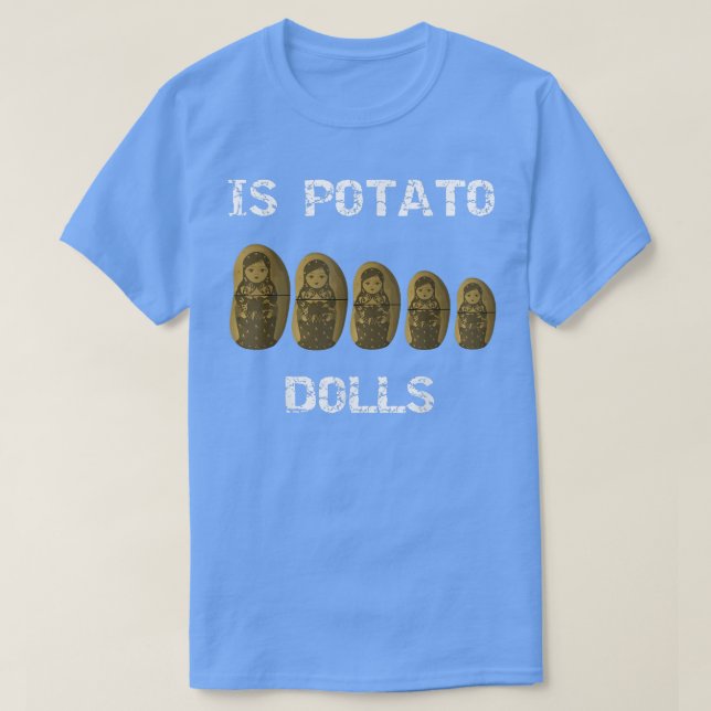 Camiseta É Dólar De Batata, Como Se Vê Na Televisão Noturna (Frente do Design)