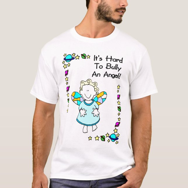 Camiseta É duro tiranizar um anjo (Frente)