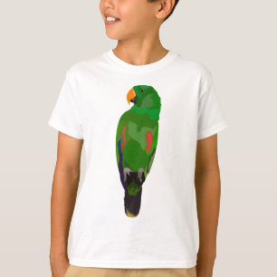 Camiseta E é para Eclectus Parrot