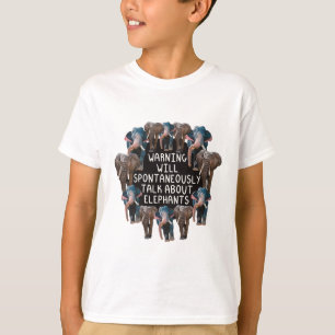 Camiseta E é para elefante