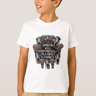 Camiseta E é para elefante