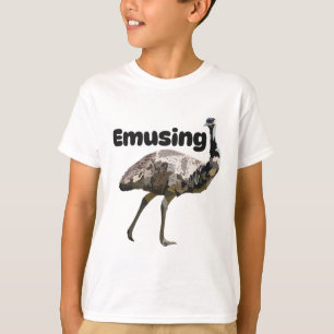 Camiseta E é para Emu
