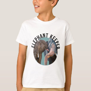 Camiseta E é para o Elephant Keeper