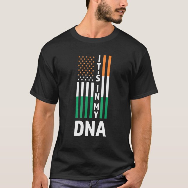 Camiseta É em minha Irlanda do Dna (Frente)