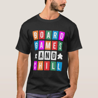Camiseta E Encolha Os Jogos De Conselho De Conselho De Jogo