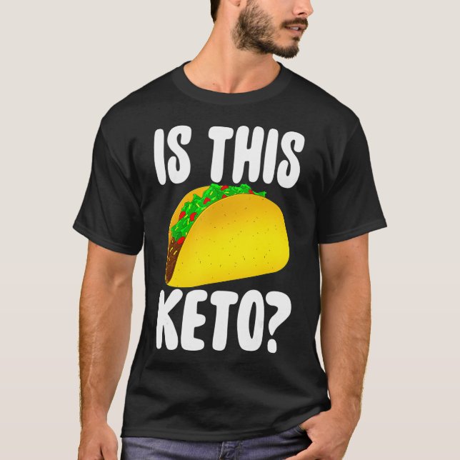 Camiseta É Engraçado Este Keto Dieta Ketogênico Ketose (Frente)