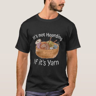 Camiseta É Engraçado Não Estar Enchendo Se É O Yarn Crochet