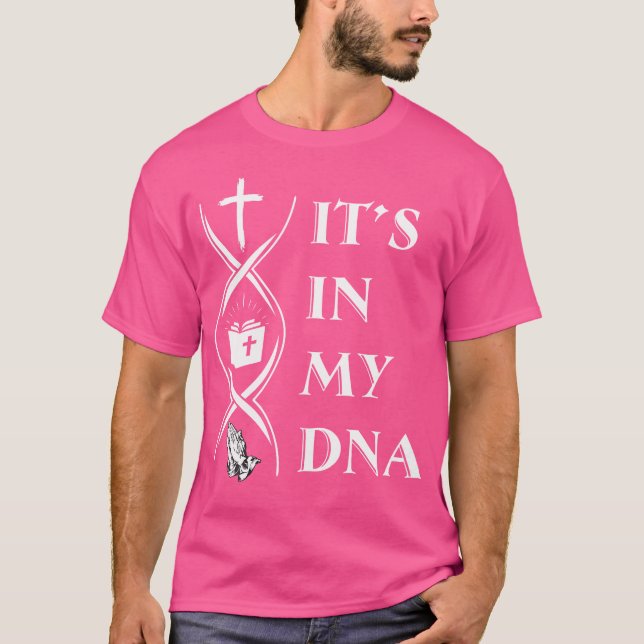 Camiseta É Engraçado No Meu Dna (Frente)