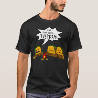 Camiseta E Então Chegou Terça-Feira, Taco Scary Story Acamp